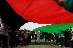 Pro-Palestine Demonstration On National Mall