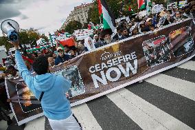 Pro-Palestine Demonstration On National Mall