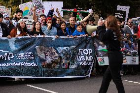 Pro-Palestine Demonstration On National Mall