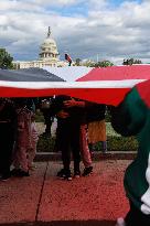 Pro-Palestine Demonstration On National Mall