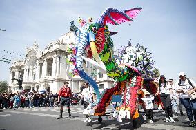 MEXICO-MEXICO CITY-PARADE-ALEBRIJES