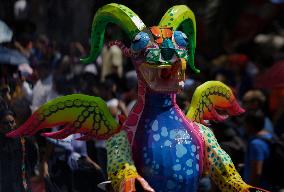 Monumental Alebrijes Parade In Mexico City