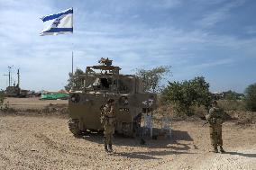 The ruins of Sderot Police Station building