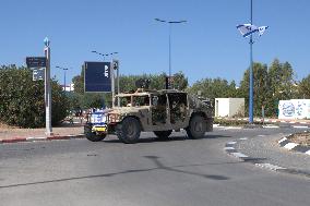 The ruins of Sderot Police Station building