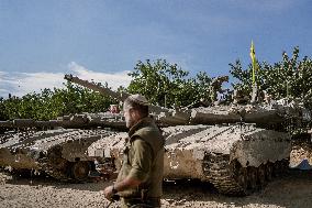IDF Prepares Ground Invasion Near Gaza Border