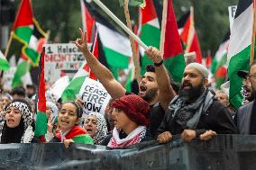 U.S.-CHICAGO-PALESTINIAN-ISRAELI CONFLICT-RALLY