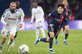 Ligue 1 match between, Paris Saint Germain  PSG v RC Strasbourg