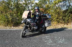 A69 Motorway Protest - Saix