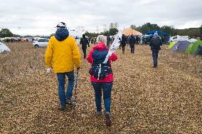 A69 Motorway Protest - Saix