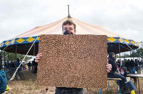 A69 Motorway Protest - Saix