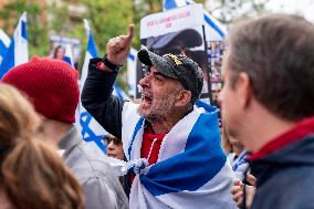 Rally for the release of hostages kidnapped by Hamas - Madrid