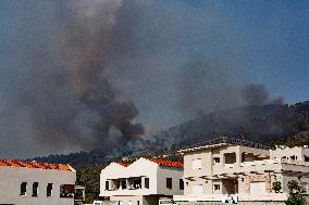 Reported Rocket Attack Ignites Wildfires On Israel-Lebanon Border