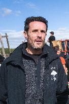 A69 Motorway Protest - Saix