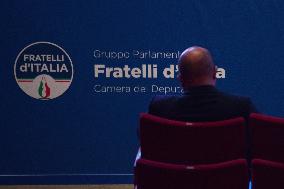 Fratelli D'Italia Event "Winning Italy", In Rome