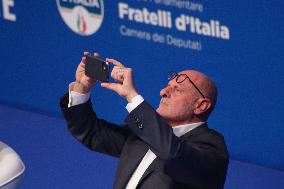 Fratelli D'Italia Event "Winning Italy", In Rome