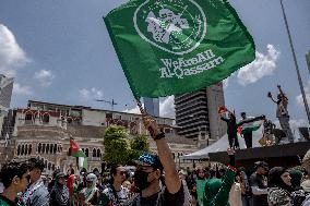 Demonstration In Solidarity With Palestine In Kuala Lumpur