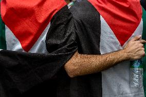 Demonstration In Solidarity With Palestine In Kuala Lumpur