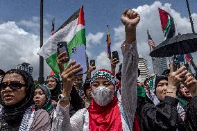 Demonstration In Solidarity With Palestine In Kuala Lumpur