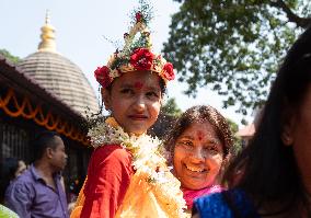 Navratri Festival At Kamakhya Temple In India