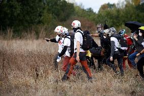 'Ramdam Sur Le Macadam' Gathering Against The A69 Highway Toulouse-Castres