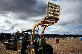 'Ramdam Sur Le Macadam' Gathering Against The A69 Highway Toulouse-Castres