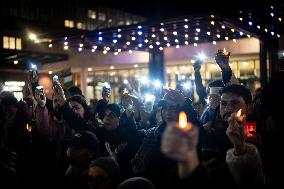 Wake For Palestine In Amsterdam