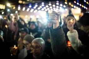 Wake For Palestine In Amsterdam