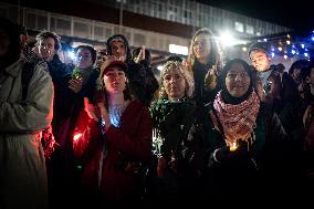 Wake For Palestine In Amsterdam