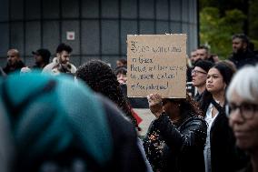 Pro Palestine Demonstration Rotterdam Netherlands