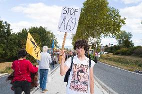 A69 Freeway Protest - Saix