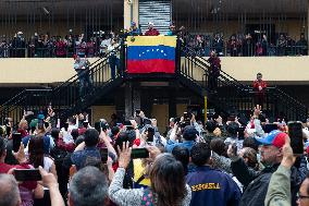 Opposition Venezuelan Primary Elections In Chile