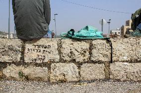 Political Graffiti In Israel