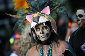 MEXICO-MEXICO CITY-CATRINAS-PARADE