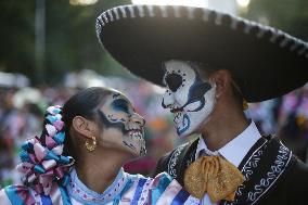 MEXICO-MEXICO CITY-CATRINAS-PARADE
