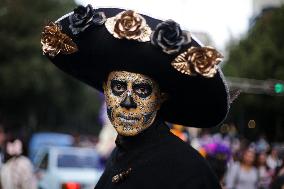 MEXICO-MEXICO CITY-CATRINAS-PARADE