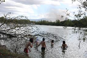 A69 Freeway Protest - Saix