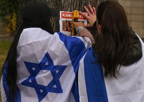 Walk For Israel Rally In Edmonton