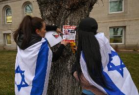 Walk For Israel Rally In Edmonton