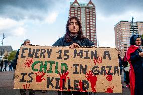 Pro Palestine Rally In Amsterdam