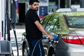 AUSTRALIA-CANBERRA-PETROL PRICES-SPIKE