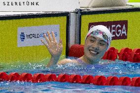 (SP)HUNGARY-BUDAPEST-SWIMMING WORLD CUP-DAY 3