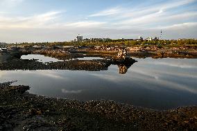 Sukha Moskovka River in Zaporizhzhia