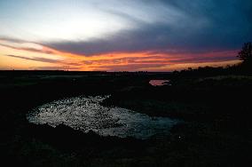 Sukha Moskovka River in Zaporizhzhia