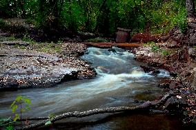 Sukha Moskovka River in Zaporizhzhia