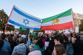 Demonstrations For The Release Of Israeli Hostages - Paris