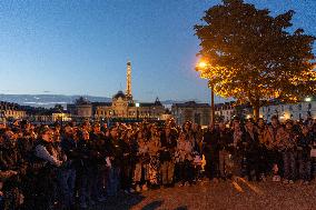 Demonstrations For The Release Of Israeli Hostages - Paris