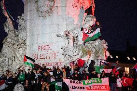 Pro-Palestinian Protest - Paris