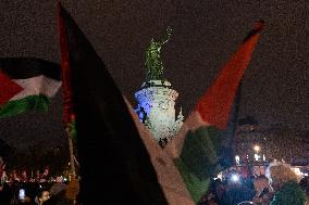 Pro-Palestinian Protest - Paris