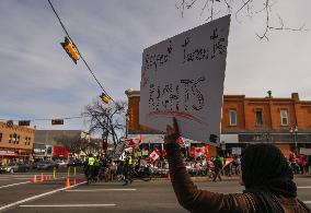 Pro And Anti-SOGI 123 Protests In Edmonton