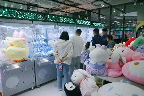 Catch UFO CATCHER Game Store in Shanghai